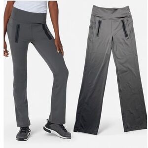 Zuda Women's Charcoal Straight Leg Pants S